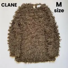 CLANE クラネ VOLUME FRINGE LONG TOPS