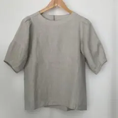 ドゥクラッセ　DoCLASSE リネンプラウス　半袖
