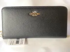 [新品未使用]COACH F52372 カラー：ブラック 財布