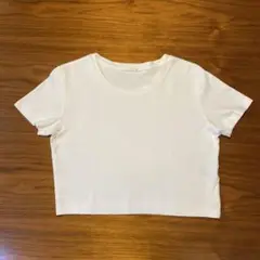 GUクロップドTシャツ M