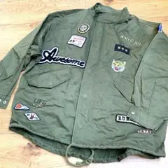 ZARA WOMAN ミリタリージャケット オリーブグリーン M ゆるだぼ