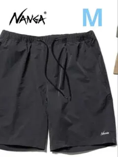 【NANGA】エアクロスコンフィーショーツ パンツ　ブラック　M