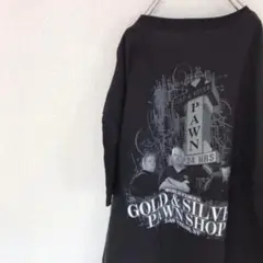 USA古着 gold&silver オーバーサイズ Tシャツ