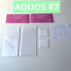 AQUOS R7 フィルム 2枚+カメラフィルム2枚