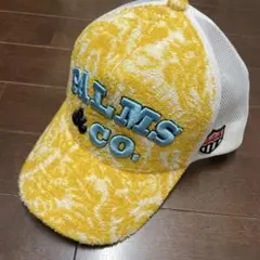 PALMS & CO. パイルキャップ イエロー