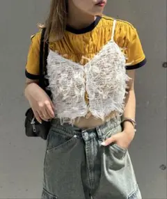 チュールフリンジビスチェ　チャオパニック