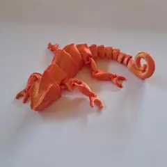 カメレオンフィギュア オレンジ