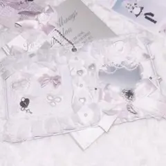 ♡ コレクトブック アルバム レースデコ 量産 地雷 バレエコア‪ ‪♡