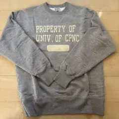 UNIV. OF CPNC トレーナー グレー