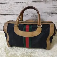 GUCCI グッチ シェリー GGキャンパス ハンドバッグ ミニボストンバッグ