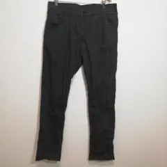 【ユニクロ】UNIQLO レギンスジーンズ　チェック柄　メンズ　パンツ