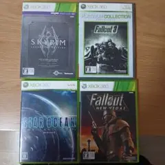 Xbox 360 ゲームソフト　まとめ　スカイリム　フォールアウト