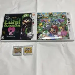 DSソフト　マリオ4本セット