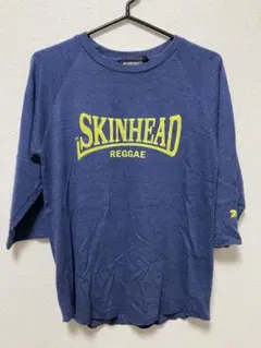 ネバートラスト　7分丈袖NEVERTRUST ブルー　青　Tシャツ