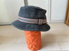 BURBERRY BLACK LABEL バケットハット グレー