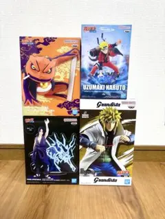 【未開封】NARUTO疾風伝 フィギュア4個セット