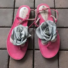 L'autre chose フラットサンダル トングサンダル 37 24