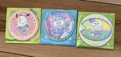 サンリオピューロランド　ネオナツマツリII　ミニゲーム　缶バッジ
