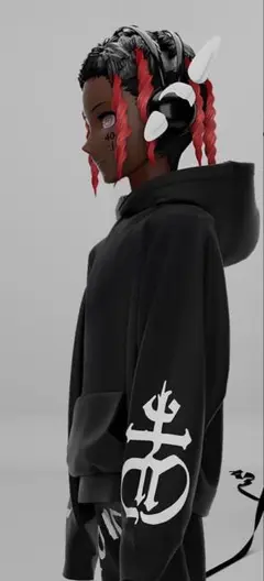 DROPDEAD ロゴプルオーバー