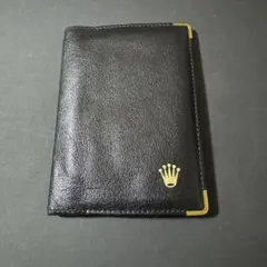 ロレックス　レザー　カード　パスポートケース　ノベルティ　レア
