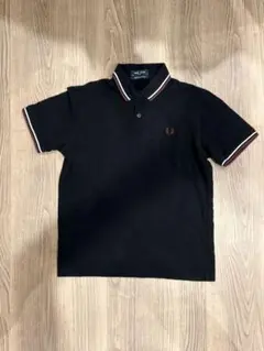 FRED PERRY ブラック ポロシャツ