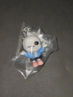 【未使用／匿名】UNDERTALE つまんでつなげてマスコット／サンズ カニカン