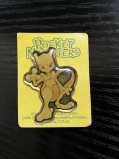 ポケットモンスター ミュウツー メタルバッジ　超激レア　20年前ほどの貴重品
