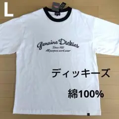 L 新品 ディッキーズ Dickies 半袖Tシャツ メンズ 綿100%