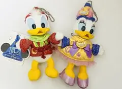 ディズニー Be Magical! ドナルド&デイジーペアぬいぐるみバッジ