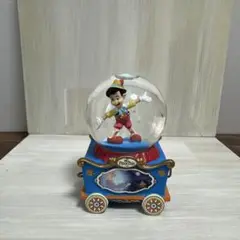【即購入可】　ディズニーストア　トロッコ　スノードーム　ピノキオ