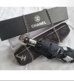 CHANEL ノベルティー 折りたたみ傘 シャネル