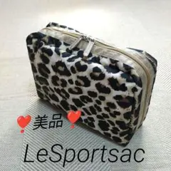 お値下げ　レスポ　フラクセンレオパード　ミニウォレット TECH WALLET WRISTLET フラクセンレオパード｜レスポートサック