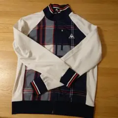le coq sportif チェック柄ジャージ Lサイズ