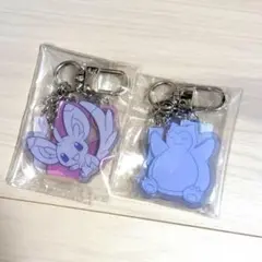 ポケットモンスター 　バッグチャーム　2点セット