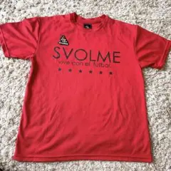 SVOLME レッド　赤 Tシャツ スポーツウェア