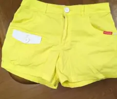美品　ルコック　le coq sportif イエロー ショートパンツ13号