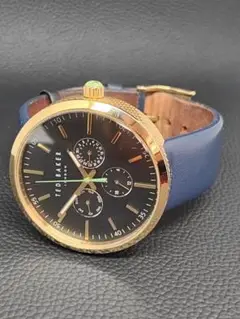 TED BAKER クロノグラフ 時計 ネイビー