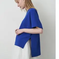 美品♡エレンディーク♡バックVオーバーカットソー ブラウス♡