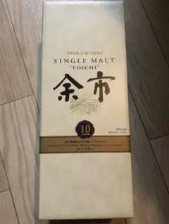 未開栓 古酒 余市10年 シングルモルトウイスキー