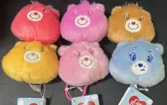ケアベア ぬいぐるみヘアゴム 全6種セット