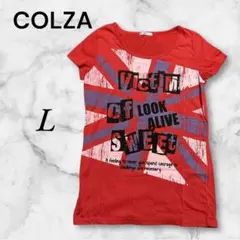 【未使用】グラフィックTシャツ　派手　Ｌ　ロック　プリント