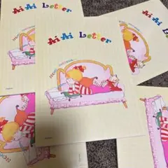 【5冊】昭和レトロ FANCY Ai Ai Letter ファンシーノート