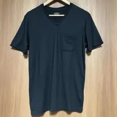 【ナノユニバース】　汗染み防止　Vネック　Tシャツ　サイズM