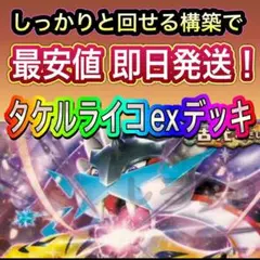 タケルライコexデッキ 構築済みデッキ 即日発送