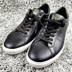 未使用級 Pantofola d'Oro パントフォラドーロ ブラック レザー