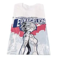 エヴァンゲリオン エヴァ ☆綾波レイ Tシャツ ホワイト