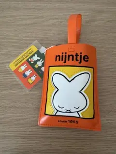 【オンライン完売商品】合皮ポーチ付きミニエコバッグ[Dick Brunaコラボ]