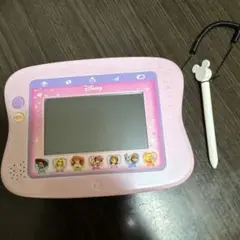 Disney 知育玩具 ピンク 充電器・ペン付き