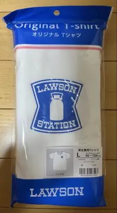 LAWSON オリジナル Tシャツ Lサイズ ホワイト