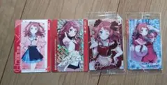 学園アイドルマスター 花海咲季カードダスS+、ウエハース カード４枚